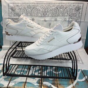 Reebok Womens Classic Harman FW8008 White Casual Shoes Sneakers Size 9.5